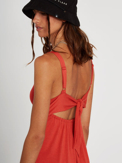 Easy Babe Dress - Rosewood