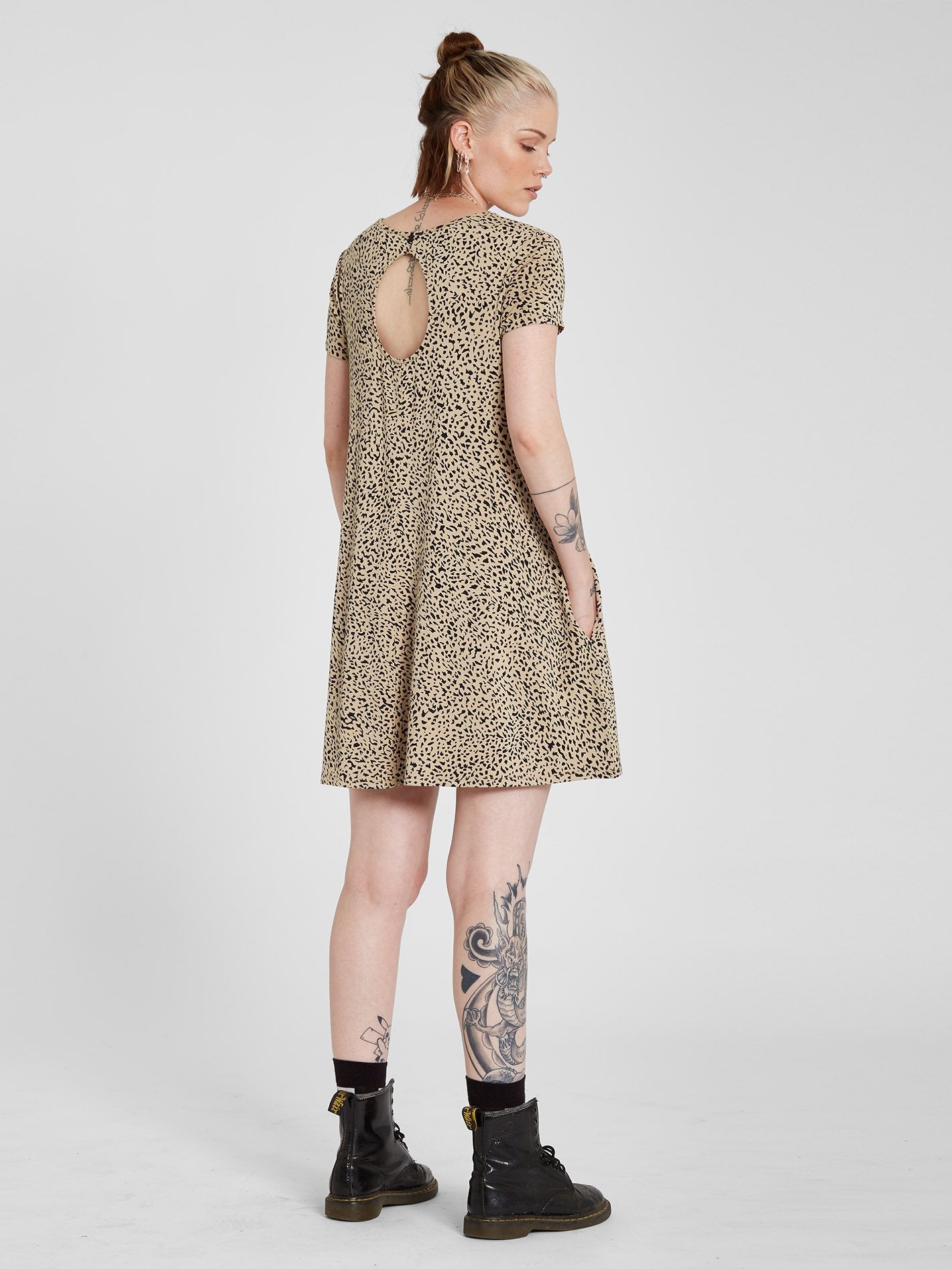 High Wired Dress - Animal Print