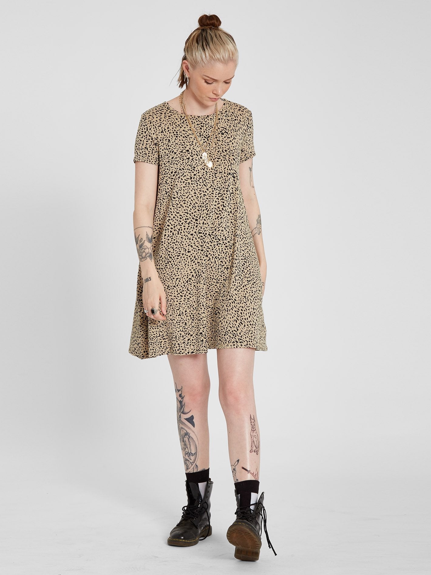 High Wired Dress - Animal Print
