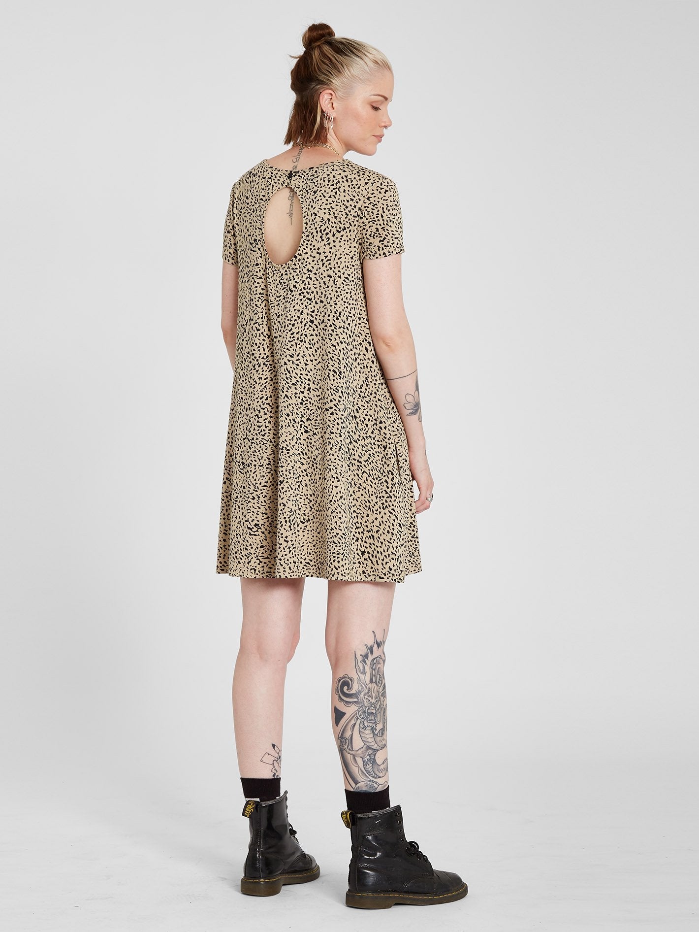 High Wired Dress - Animal Print
