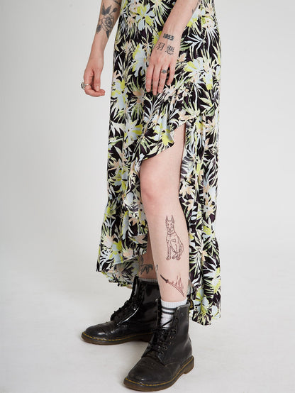 Thats My Type Maxi Dress - Lime