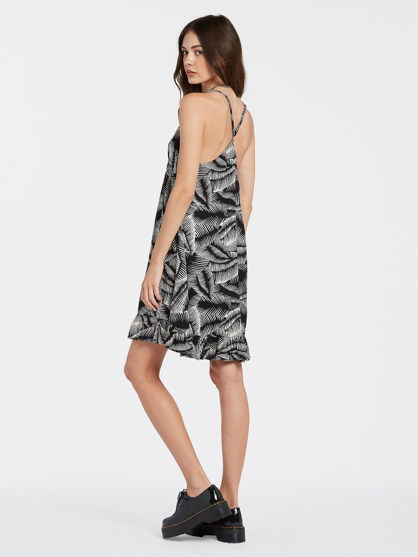Stay Palm Kleid - SCHWARZ WEISS