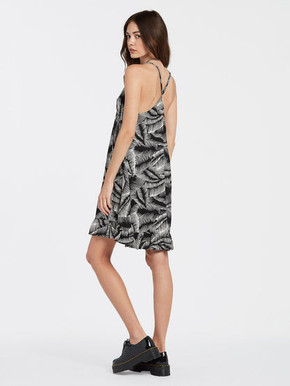 Stay Palm Kleid - SCHWARZ WEISS