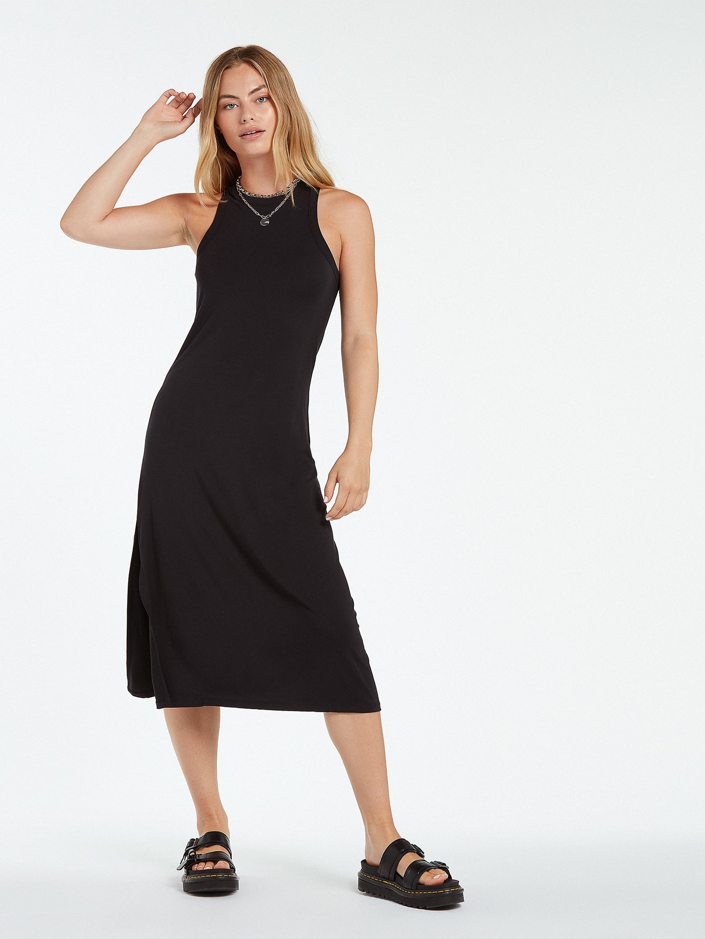 Stonelight Kleid - SCHWARZ