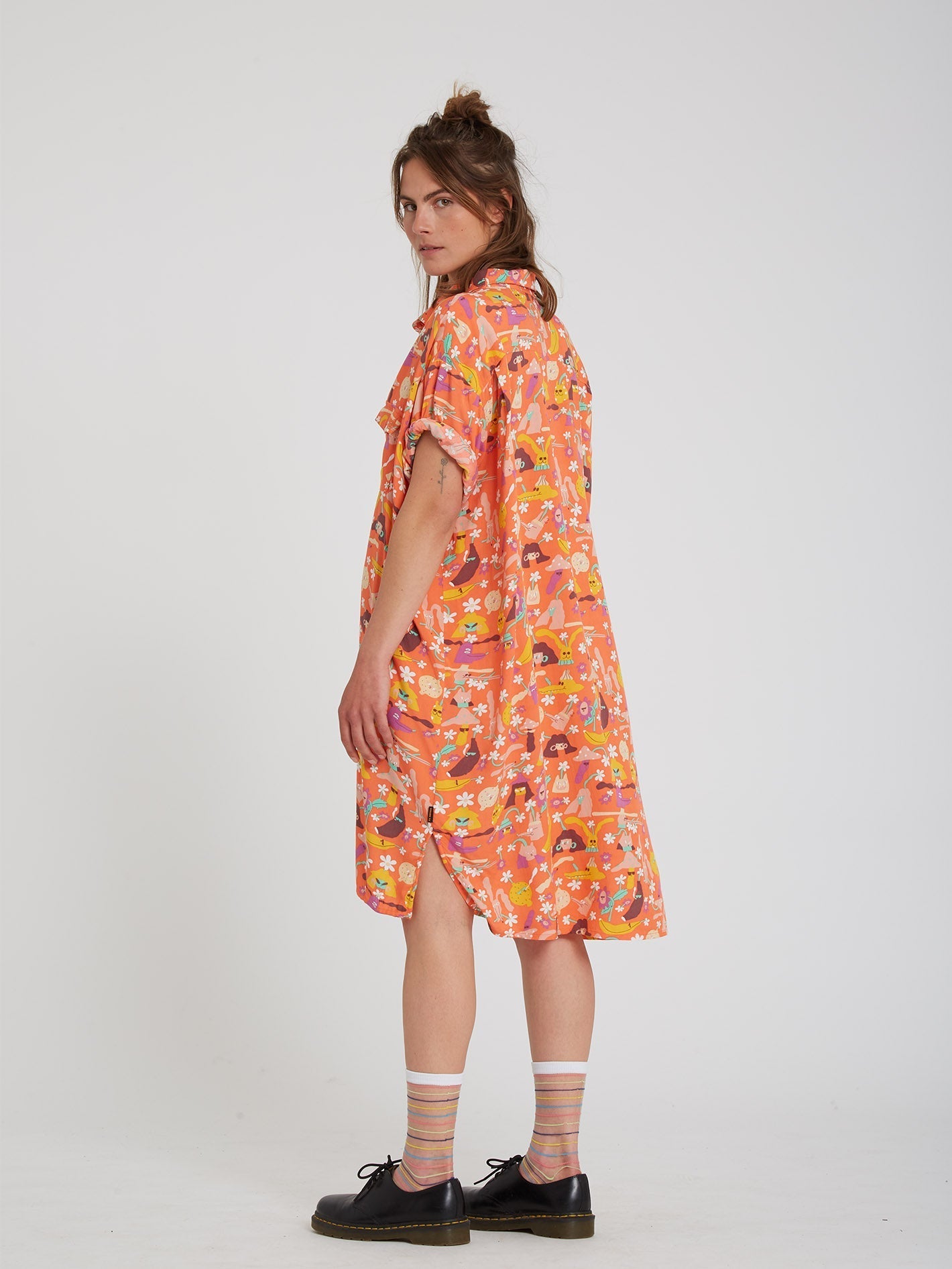 Egle Zvirblyte Kleid - LIVING CORAL