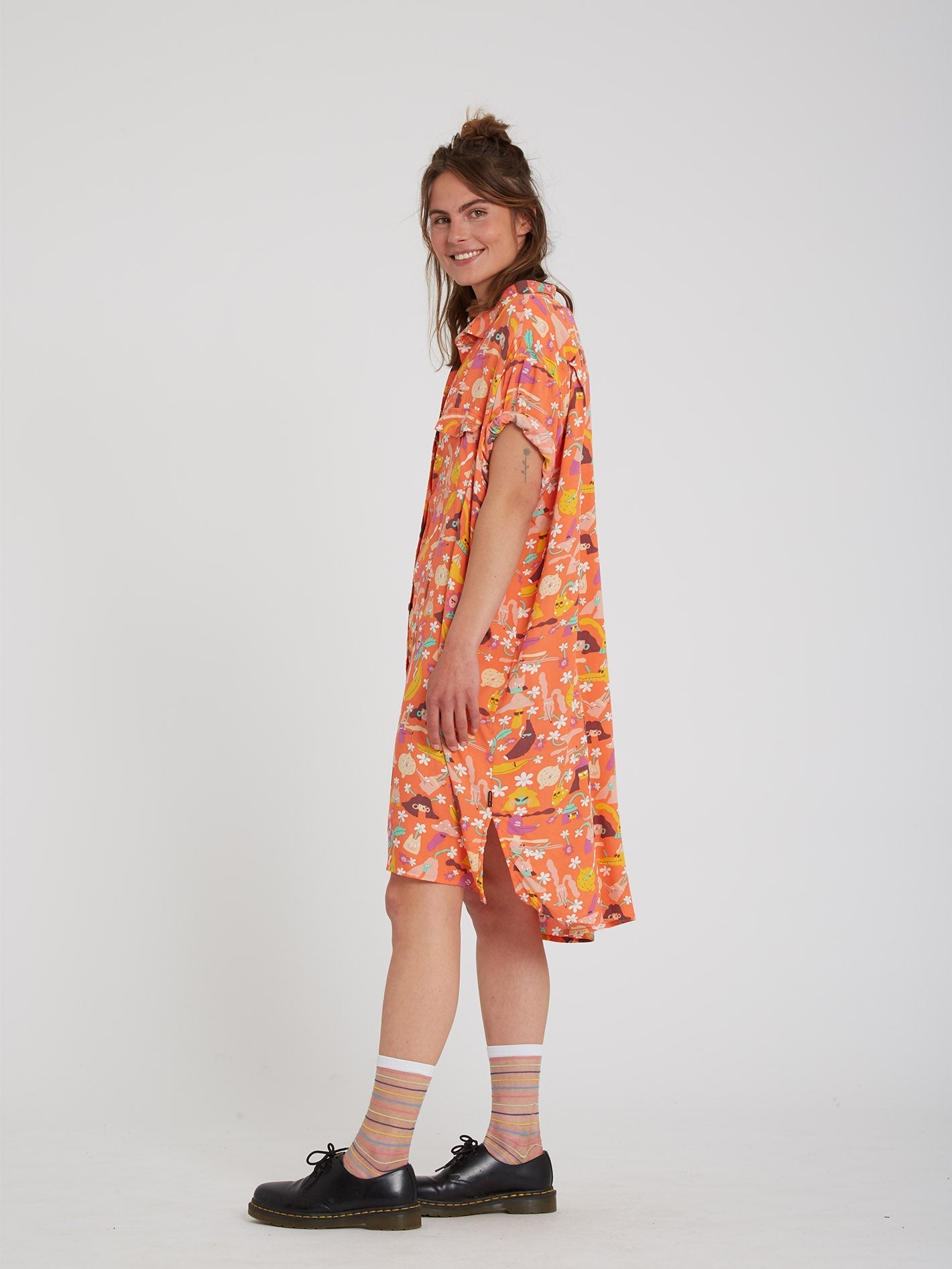 Egle Zvirblyte Kleid - LIVING CORAL
