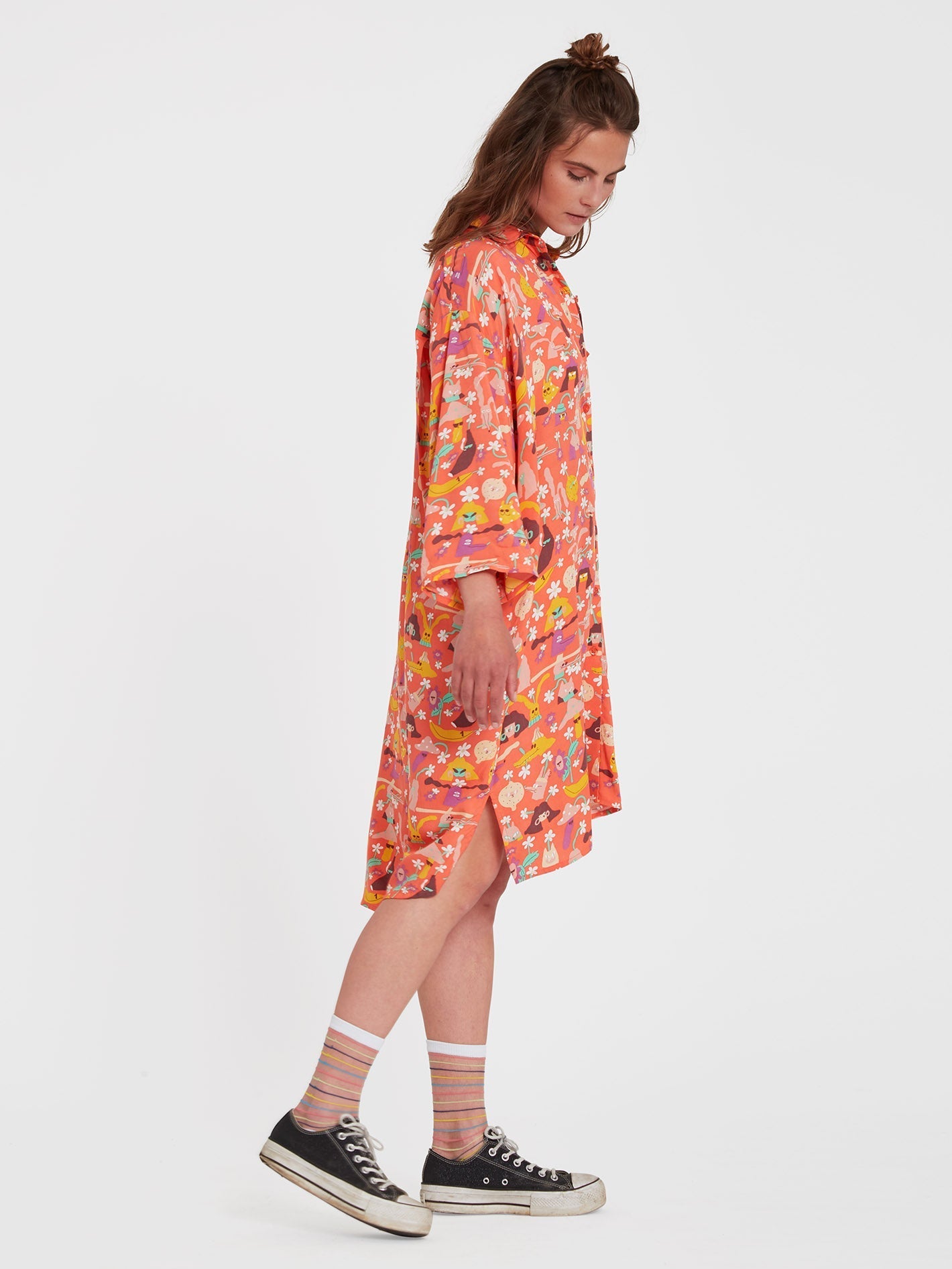 Egle Zvirblyte Kleid - LIVING CORAL