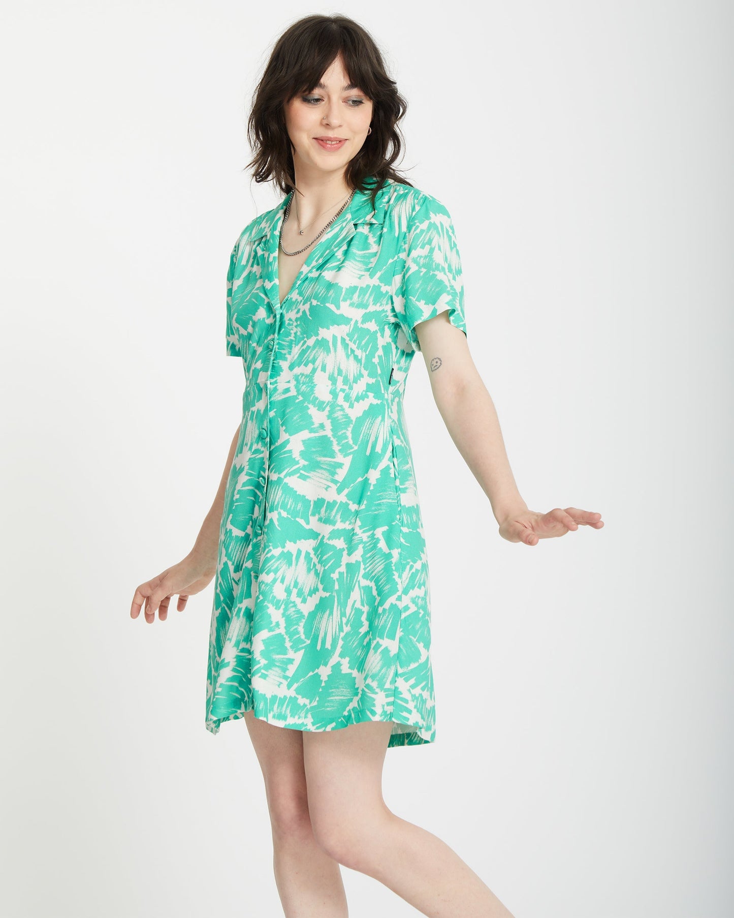 Alix Hemdblusenkleid - JADE