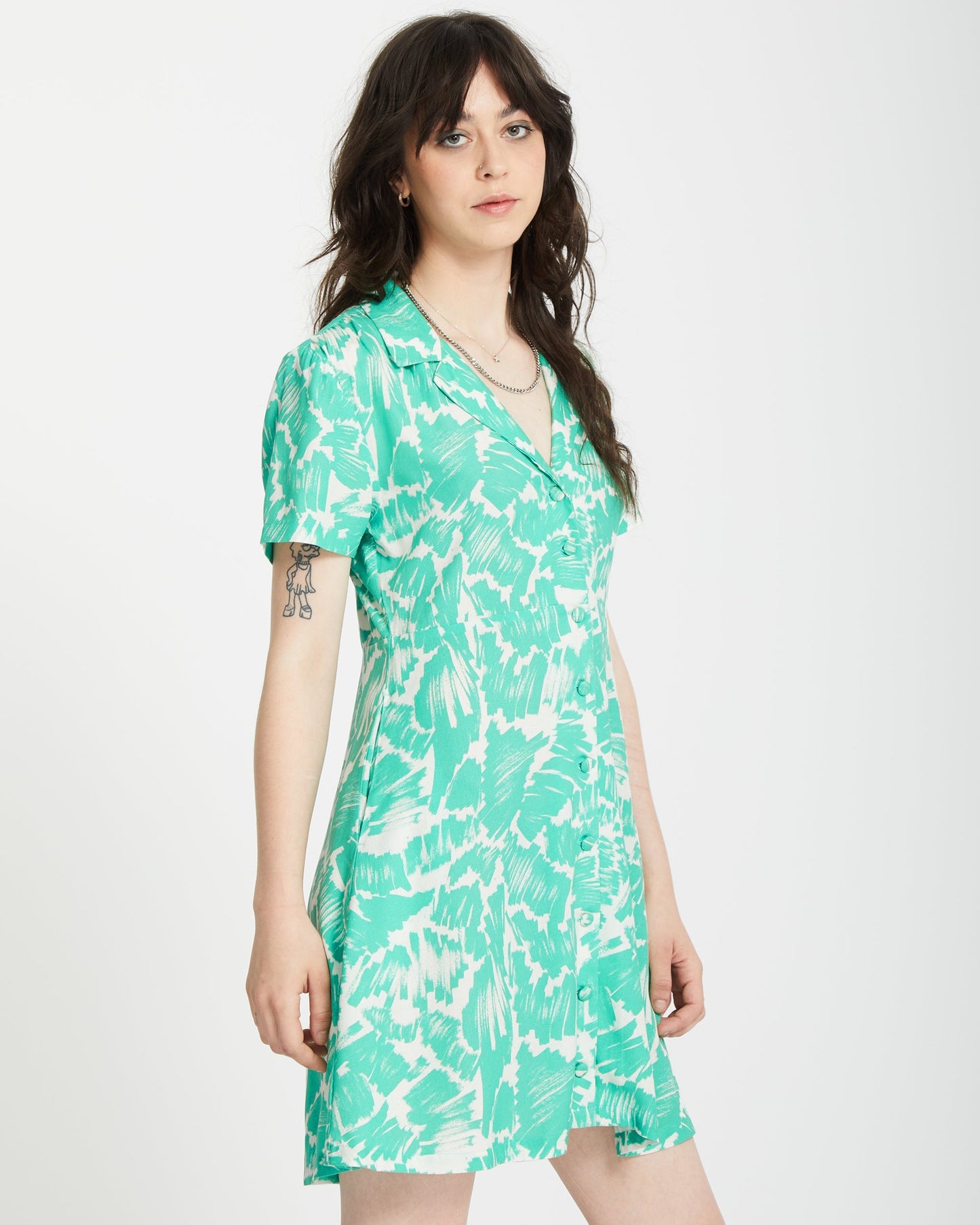 Alix Hemdblusenkleid - JADE
