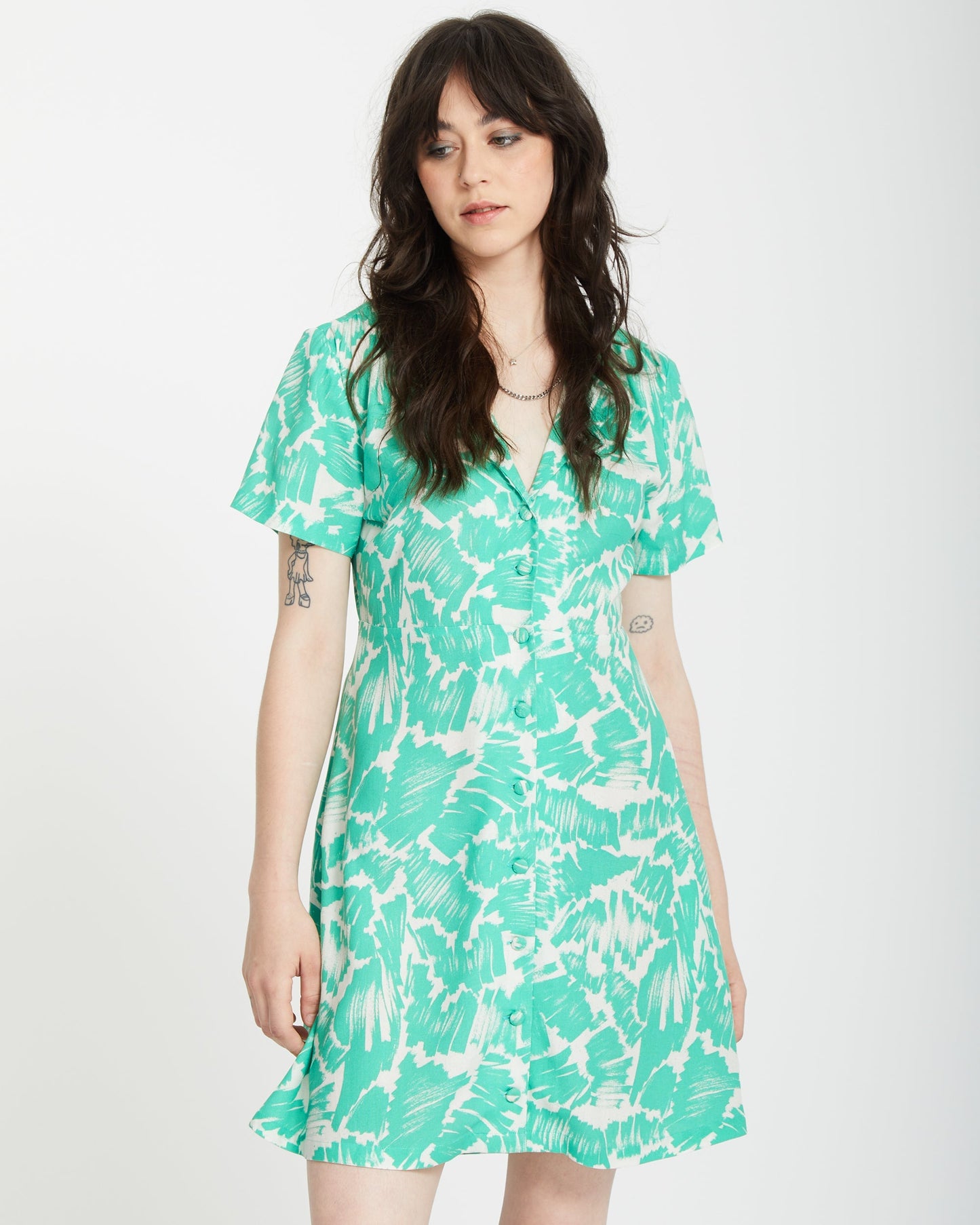 Alix Hemdblusenkleid - JADE