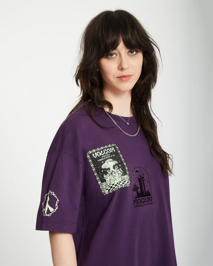 Filip Rygalski T-Shirt Dress - GRAPE ROYALE