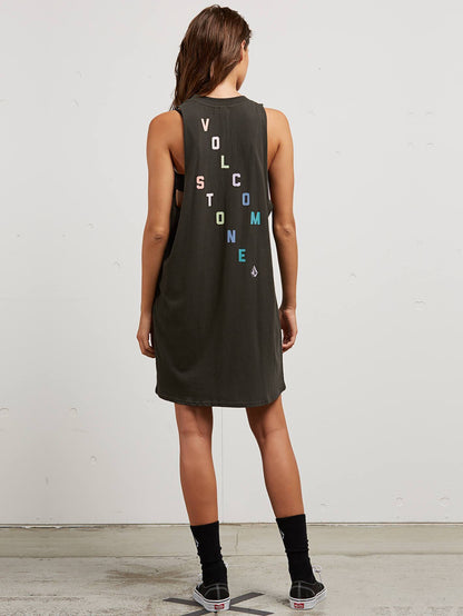Day By Day Kleid - Vintage Schwarz