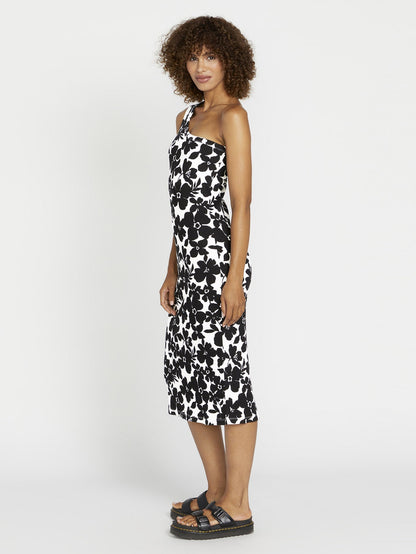 Coco Ho Asymmetrisches Kleid - Schwarz Weiß