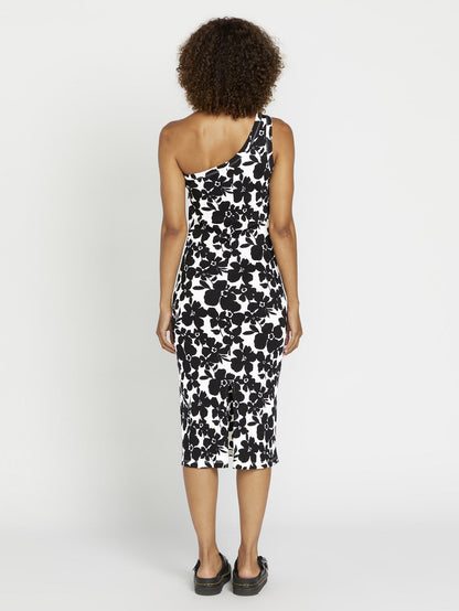 Coco Ho Asymmetrisches Kleid - Schwarz Weiß