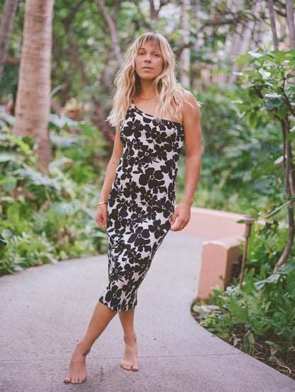 Coco Ho Asymmetrisches Kleid - Schwarz Weiß