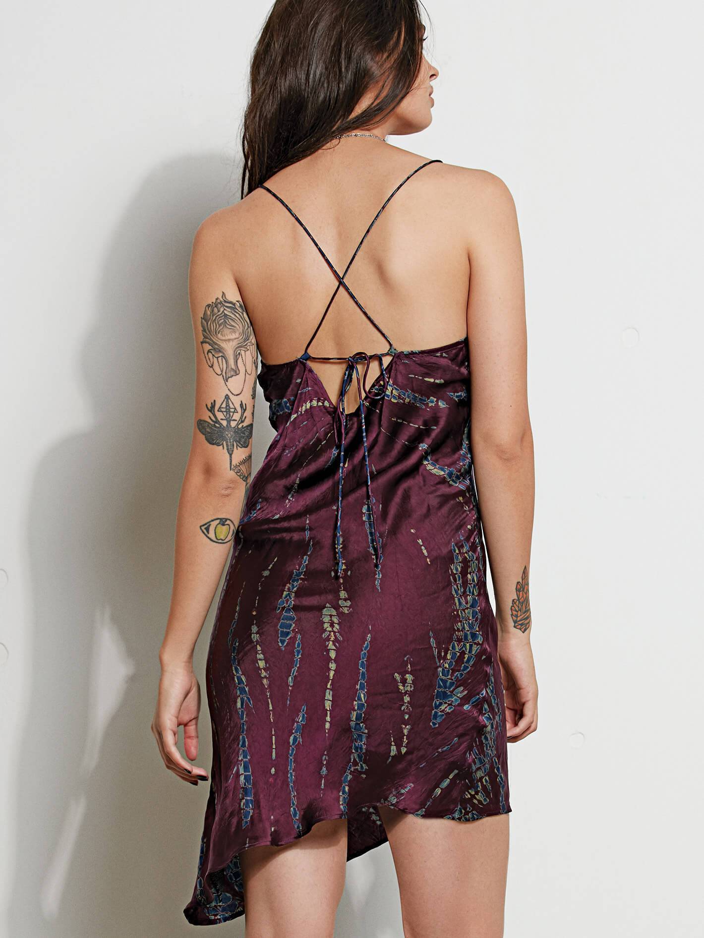 GMJ Slip Dress - Mulberry
