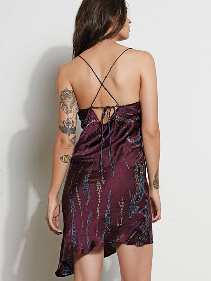 GMJ Slip Dress - Mulberry