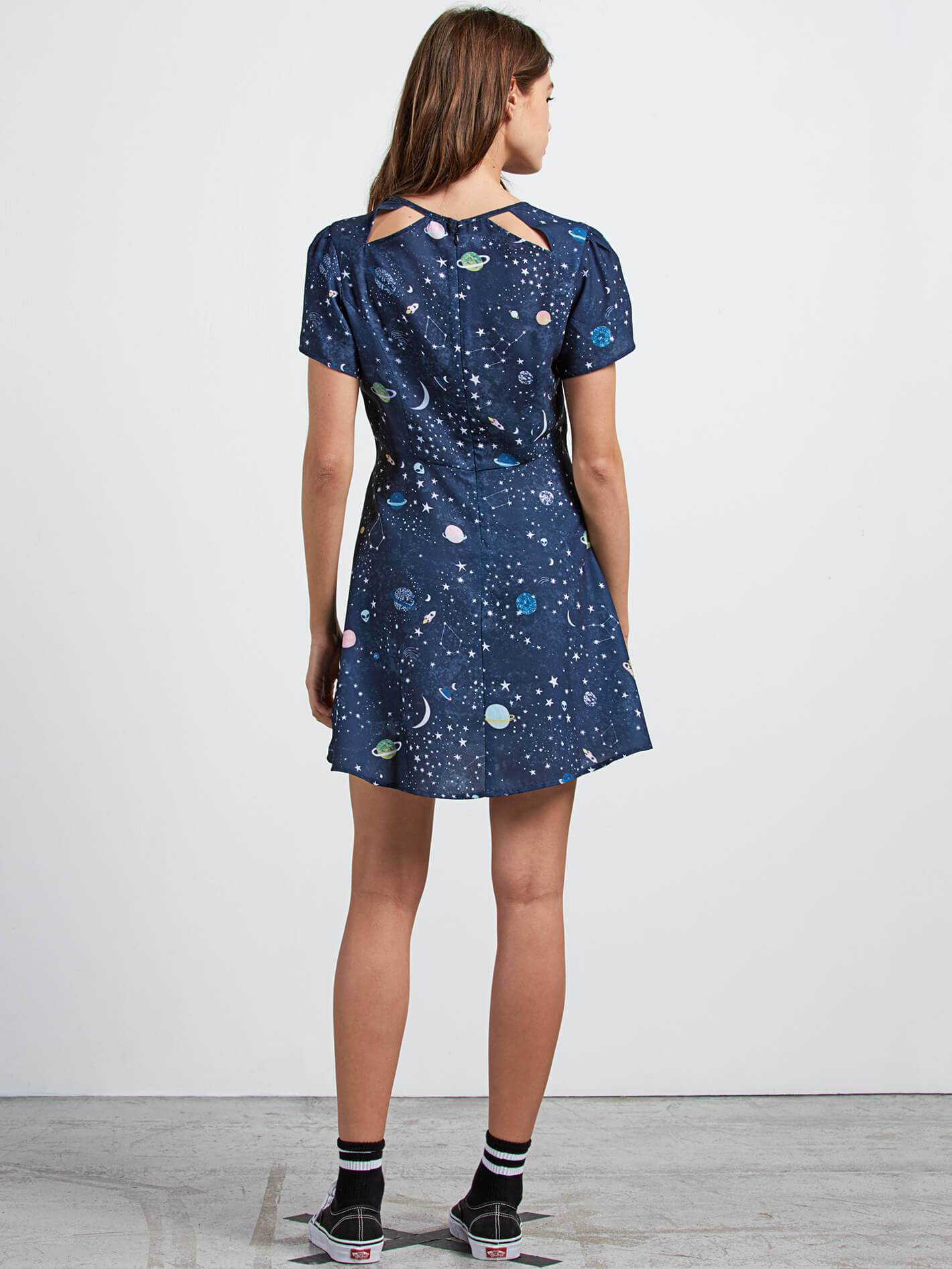 Gmj Tea Dress - Sea Navy