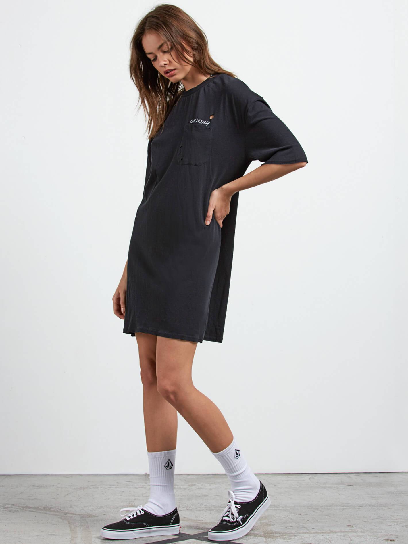 Club Destroy Kleid - Schwarz