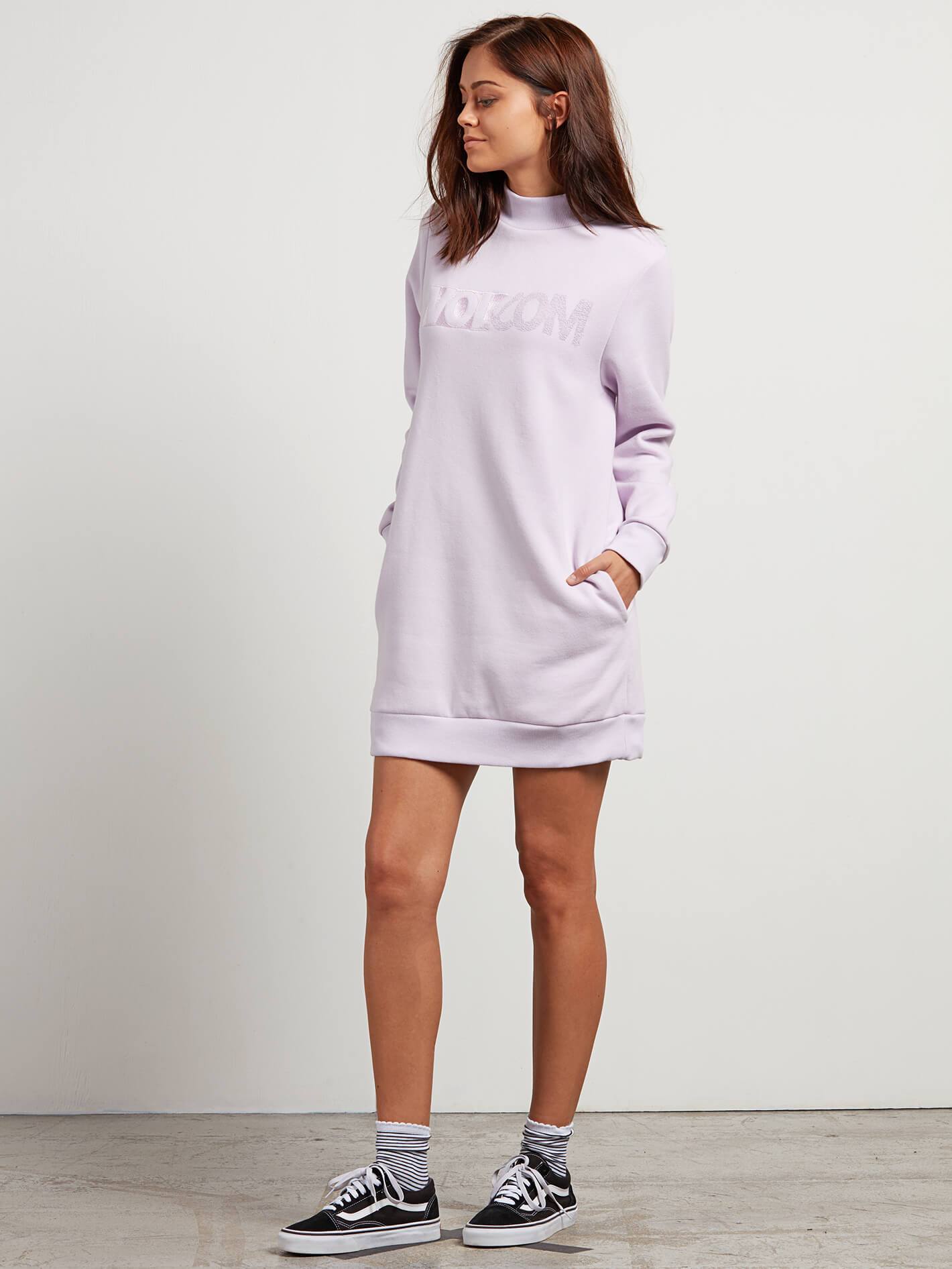 Burn City Kleid - Hellviolett