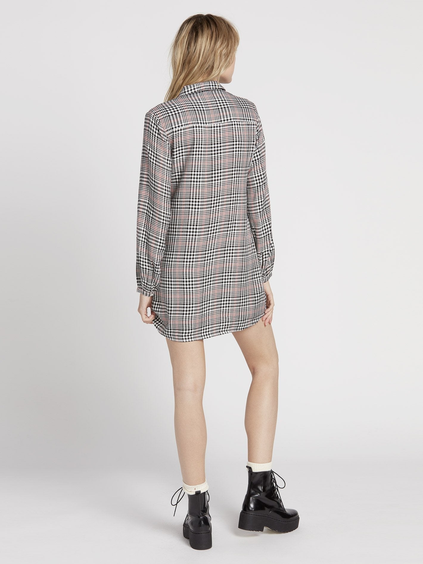 Robe Fad Friend - Black Plaid