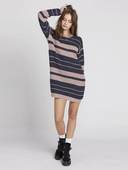 Move On Up Kleid - Verblasstes Mauve