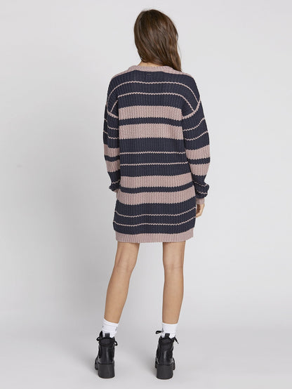 Move On Up Kleid - Verblasstes Mauve