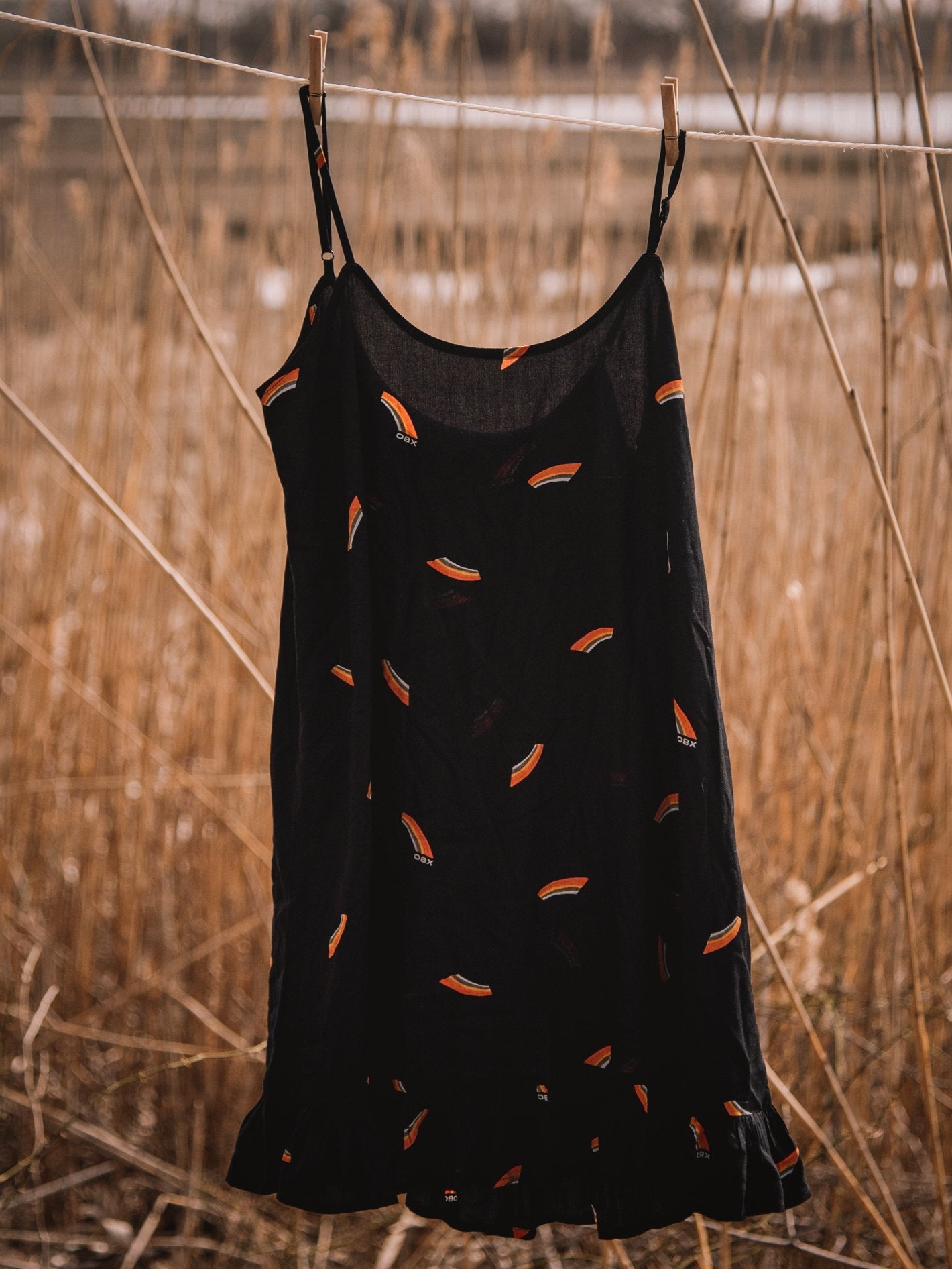 OBX Paradise Kleid - SCHWARZ