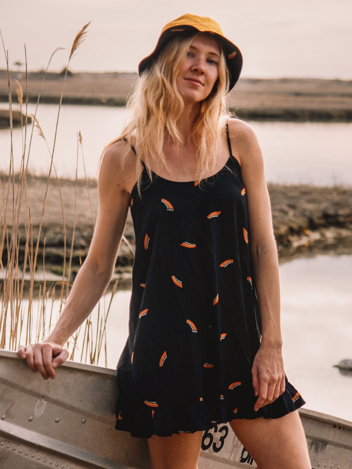 OBX Paradise Kleid - SCHWARZ
