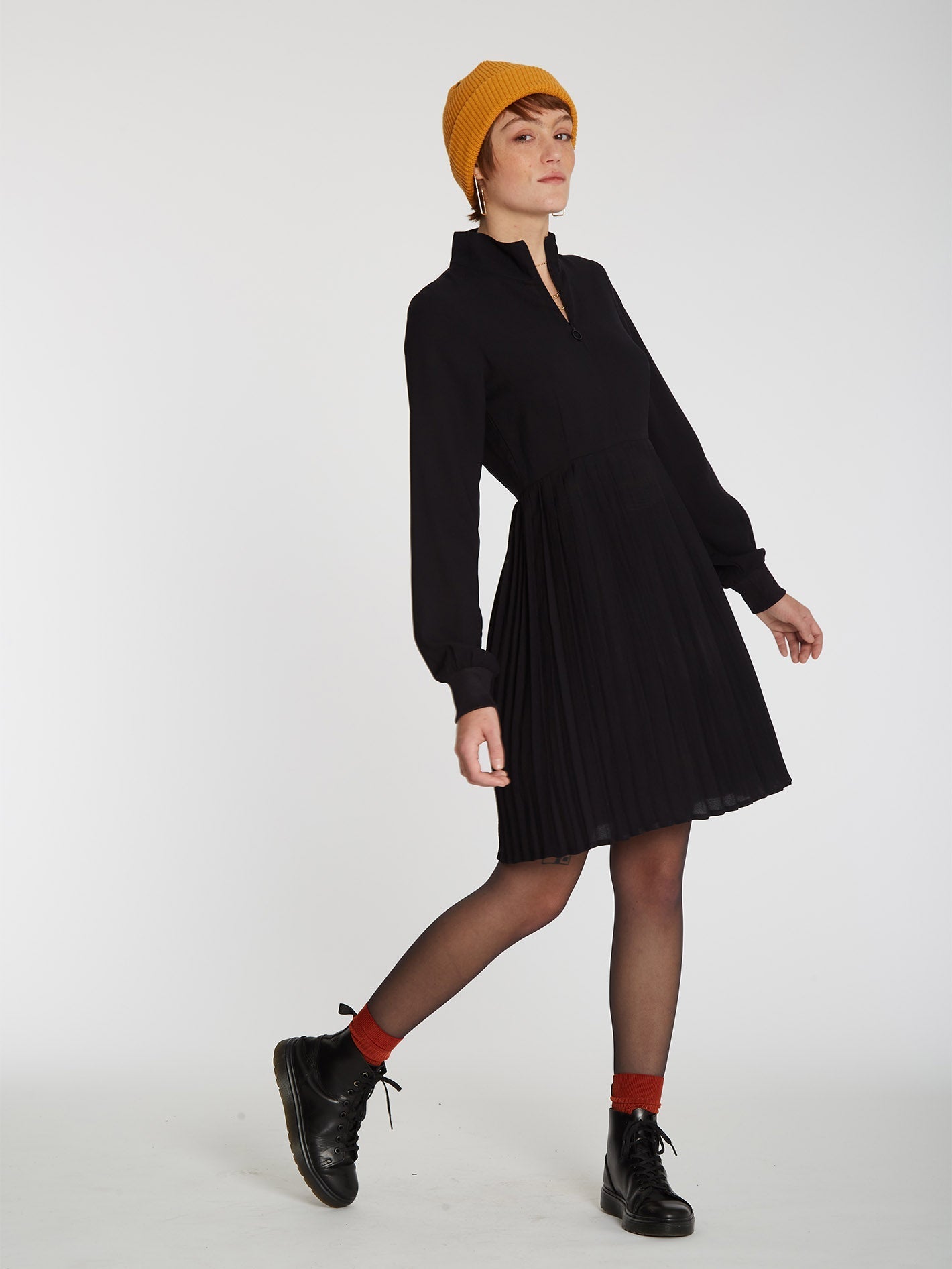Sabilly-Kleid - SCHWARZ