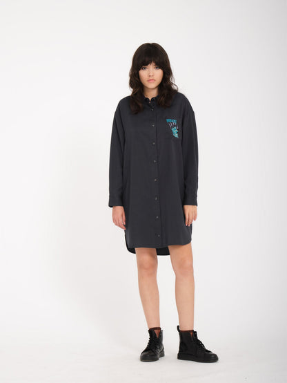 Robe Max Sherman - HEATHER BLACK