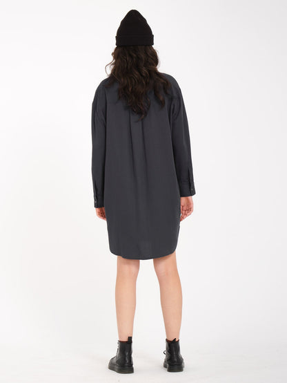 Robe Max Sherman - HEATHER BLACK