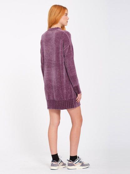 Bubble Tea Dress - VINTAGE PURPLE