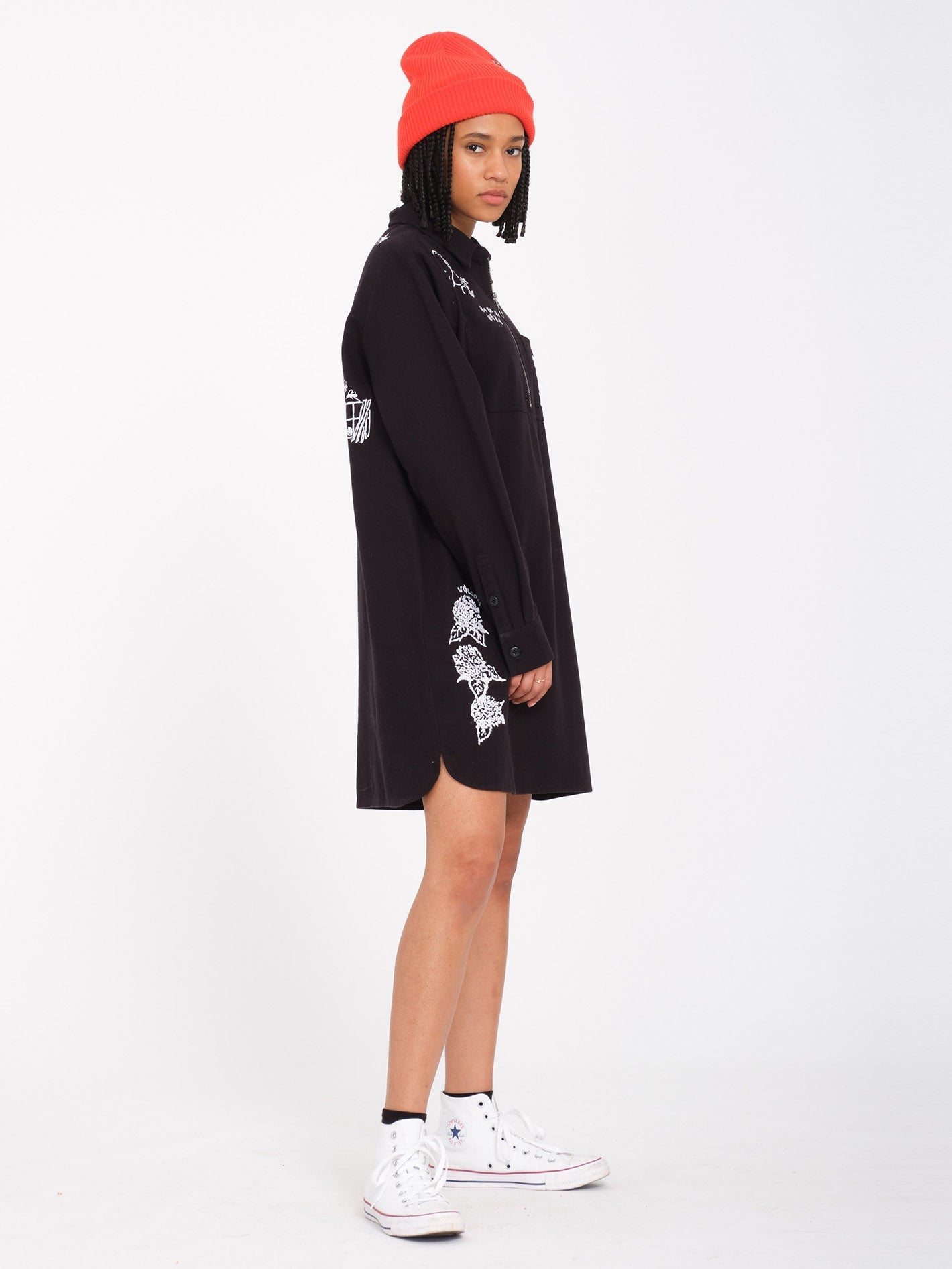 Keutchi-Kleid – SCHWARZ