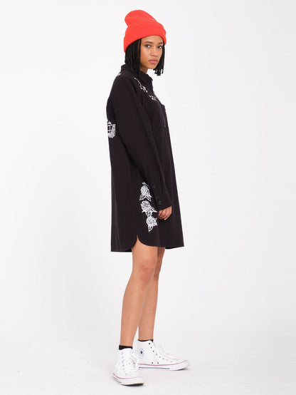 Keutchi-Kleid – SCHWARZ