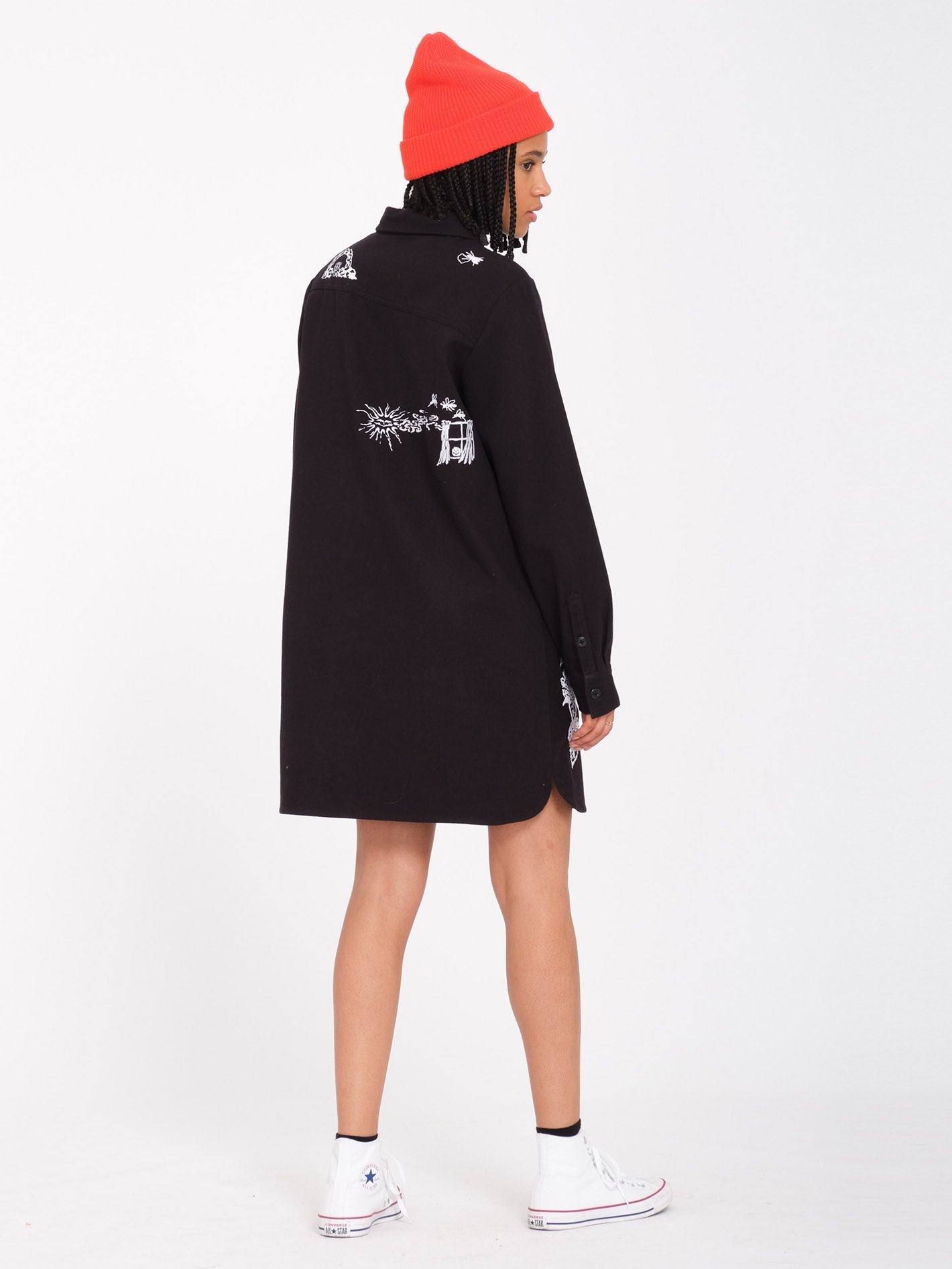 Keutchi-Kleid – SCHWARZ