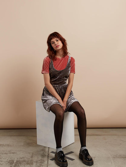 Gmj Skaterkleid - Gunmetal Grey