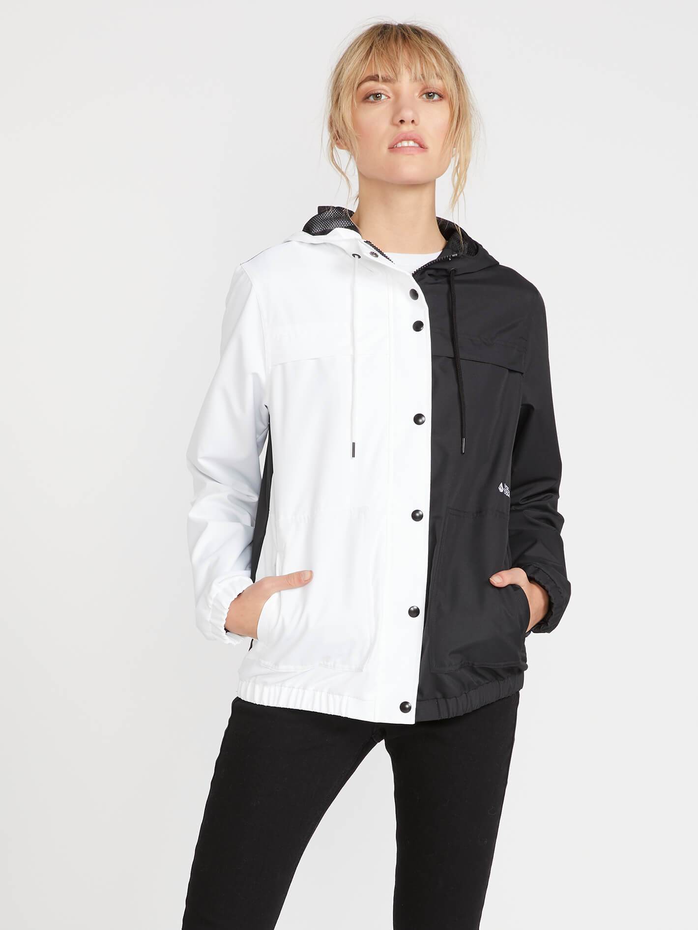 Enemy Stone Jacket - BLACK WHITE