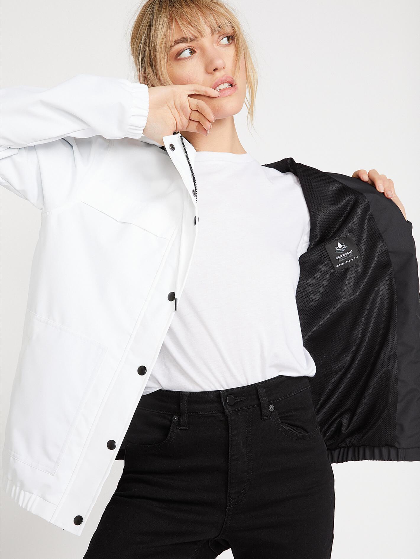 Enemy Stone Jacket - BLACK WHITE