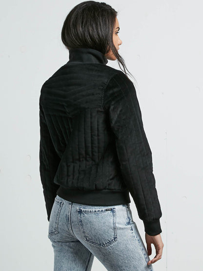 Outta My Lane Bomberjacke - Schwarz