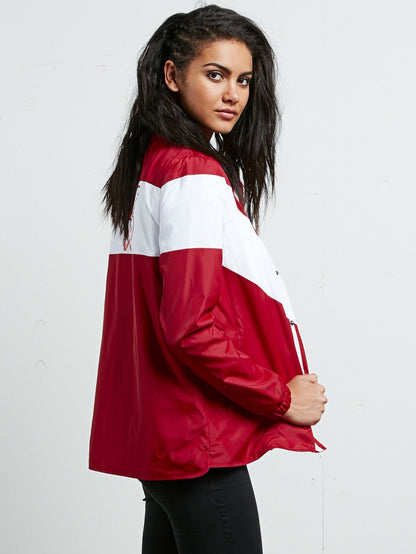 Coach Away Jacket - Chili Red