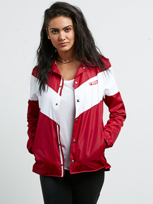 Veste Coach Away - Chili Red