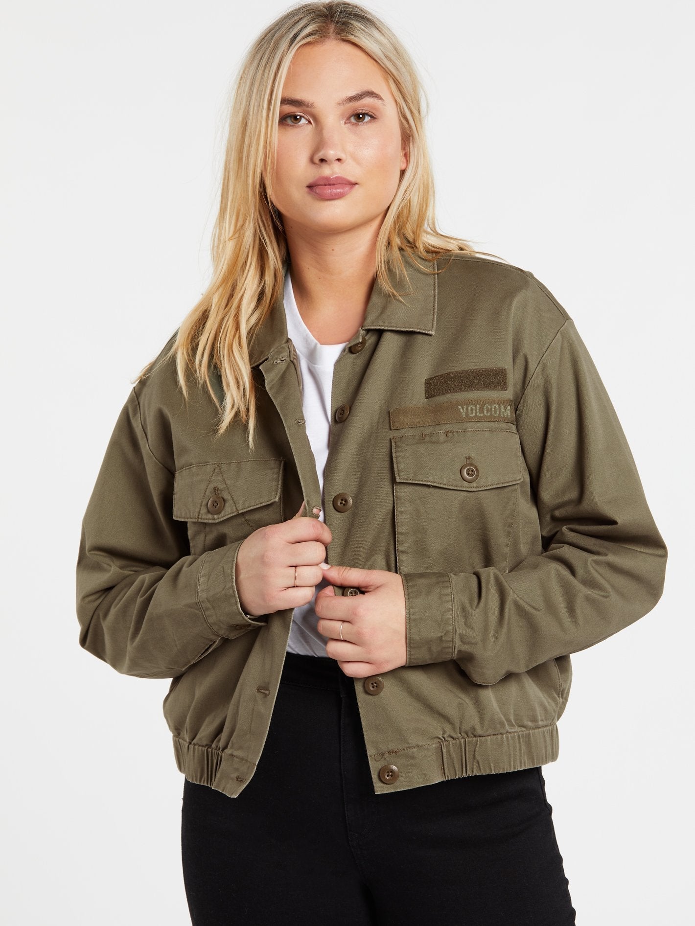 Army Whaler Jacket - ARMY GREEN COMBO