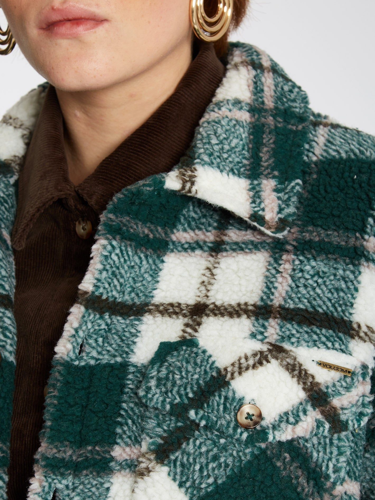 Silent Sherpa Jacke - DUNKLE KIEFER