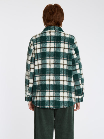 Silent Sherpa Jacke - DUNKLE KIEFER
