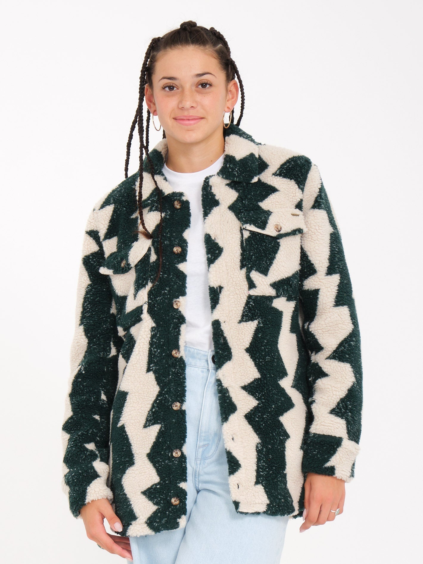 Veste Silent Sherpa - PONDEROSA PINE