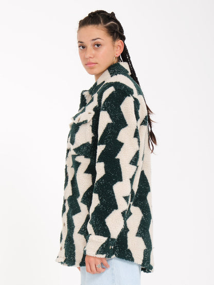 Veste Silent Sherpa - PONDEROSA PINE