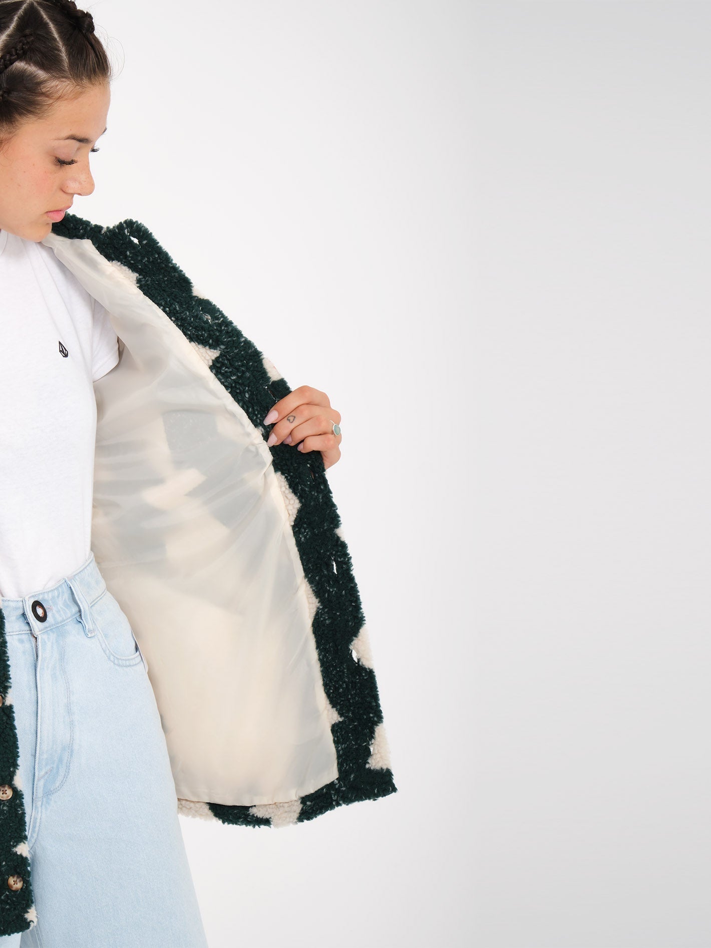 Veste Silent Sherpa - PONDEROSA PINE