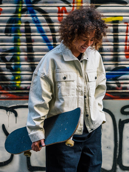 Deelyght Jeansjacke - CLOUD
