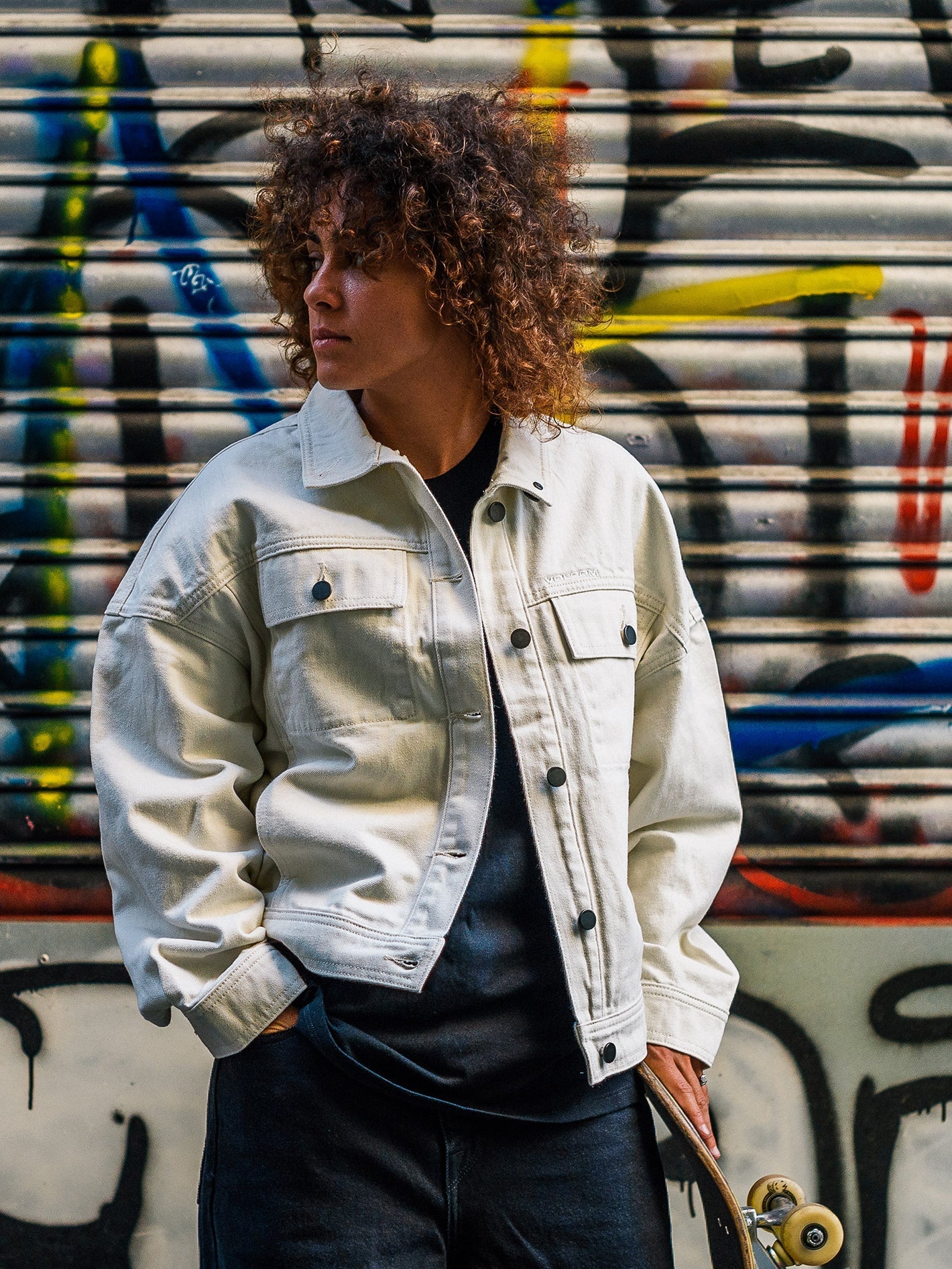 Deelyght Jeansjacke - CLOUD